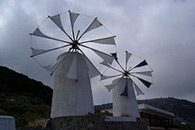 elounda greece - lassithi windmills