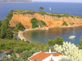 alonissos greece - cape kokinokastro