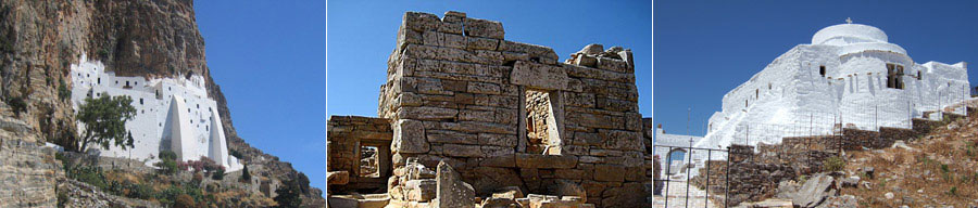 amorgos - monastery of hozoviotissa