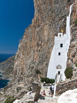 amorgos - panagia hozoviotissa