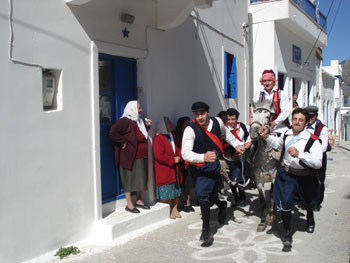 carnival in amorgos