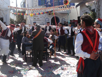 carnival in amorgos