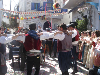 carnival in amorgos