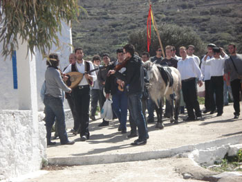 carnival in amorgos