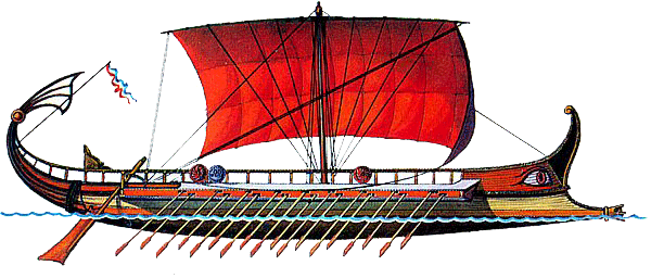ancient greek ship