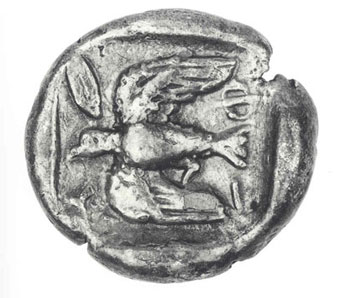 ancient greek coins - silver drachm