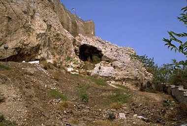 acropolis eastern slope - eastern cave