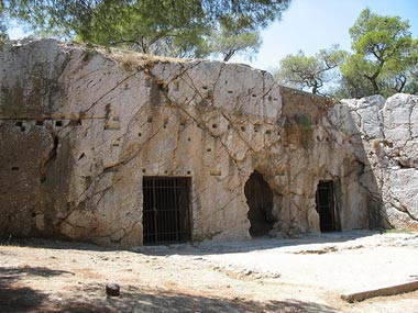ancient athens administrative center - socrates prison