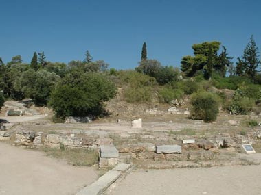 ancient athens administrative center - tholos