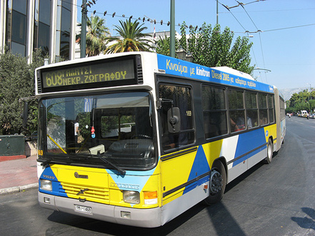 athens buses