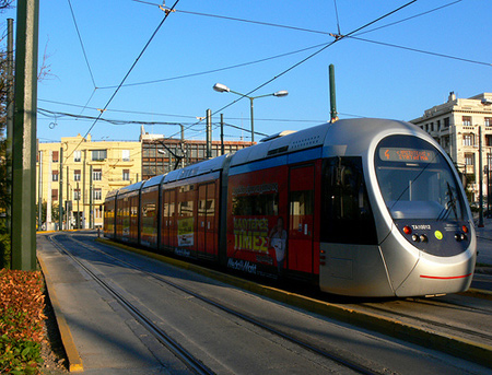 athens tram