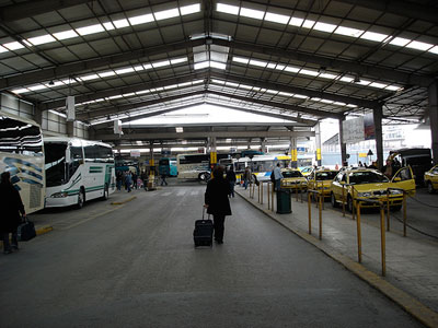 greece bus station