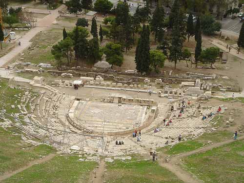 acropolis - dionysus theatre