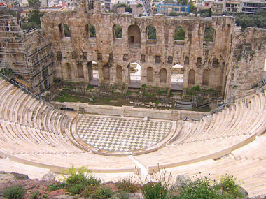 acropolis - herodes atticus theater