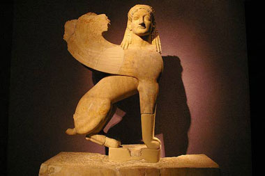 kerameikos cemetery - museum sphinx
