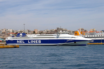 piraeus port - nel lines