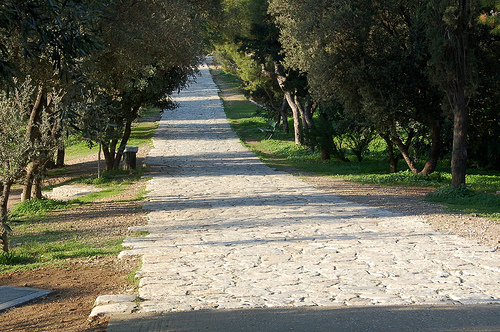 pnyka athens - the hill of the nymphs