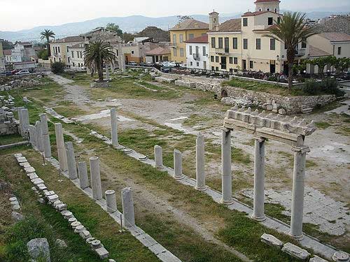 roman agora in athens