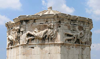 tower of winds in athens