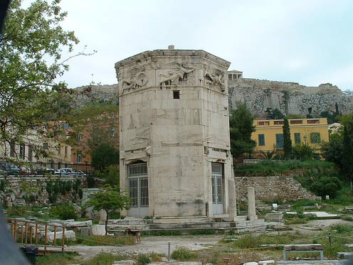 tower of winds in athens