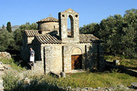 chalki greece - chalki church.