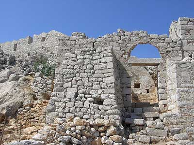 chalki - crusader castle