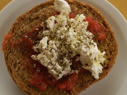 chania crete - dakos traditional food