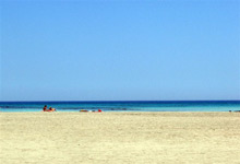 chania crete - elaphonissi beach
