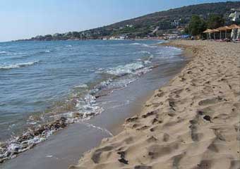 chios greece - karfas beach