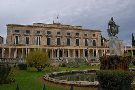 corfu greece - Palace of Saint Michael and Saint George