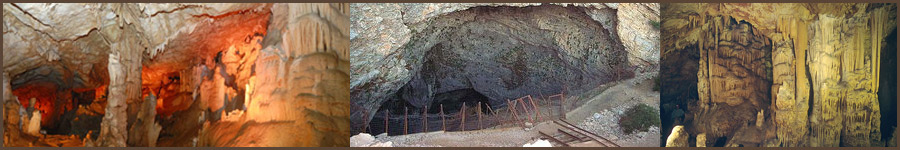 crete greece - caves in crete