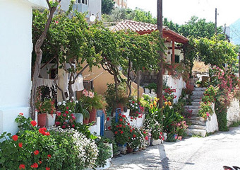 crete greece - bali village