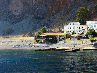 agia roumeli beach