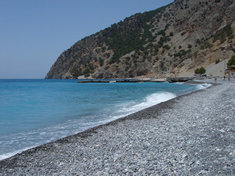 agia roumeli beach