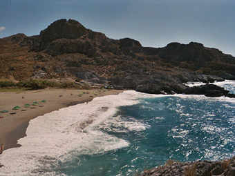ammoudi beach crete