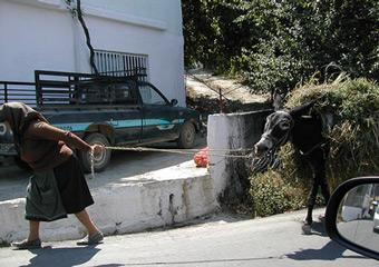 crete greece - crete village life