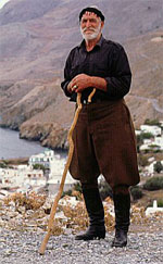 crete greece - traditional people