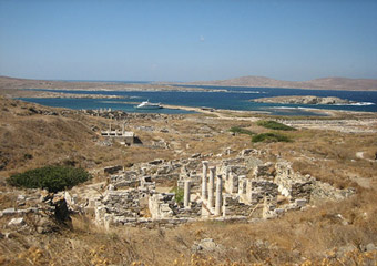 delos greece - delos island