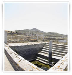 Ruins at Delos island