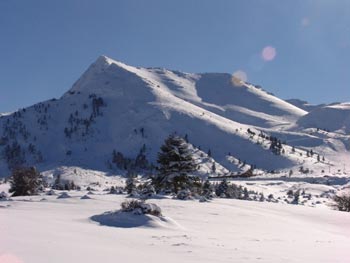kalavryta ski resort - chelmos mount