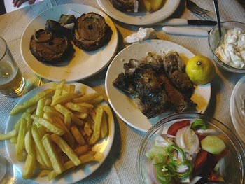 karpenisi ski resort - velouchi greek cuisine