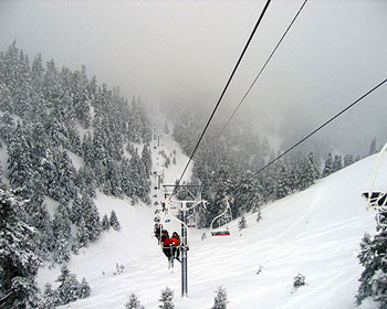parnassos ski resort - parnassos lifts