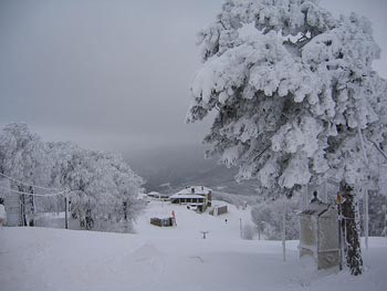 skiing greece - pelion ski