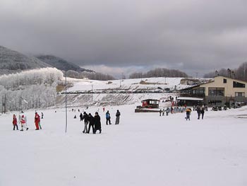 greece ski holidays - pisoderi center