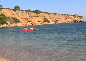 alonissos beaches - kokinokastro beach