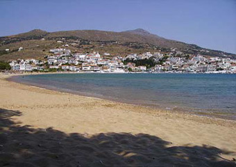 andros beaches - batsi beach