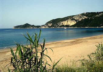 corfu beaches - agios georgios beach