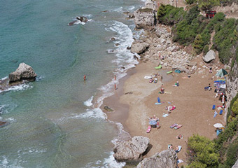 corfu beaches - myrtiotissa beach