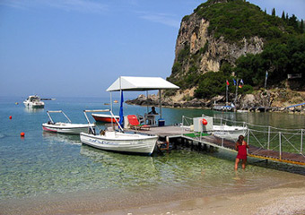 corfu beaches - paleokastritsa beach