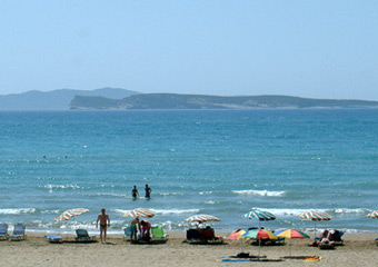 corfu beaches - san-stefanos beach